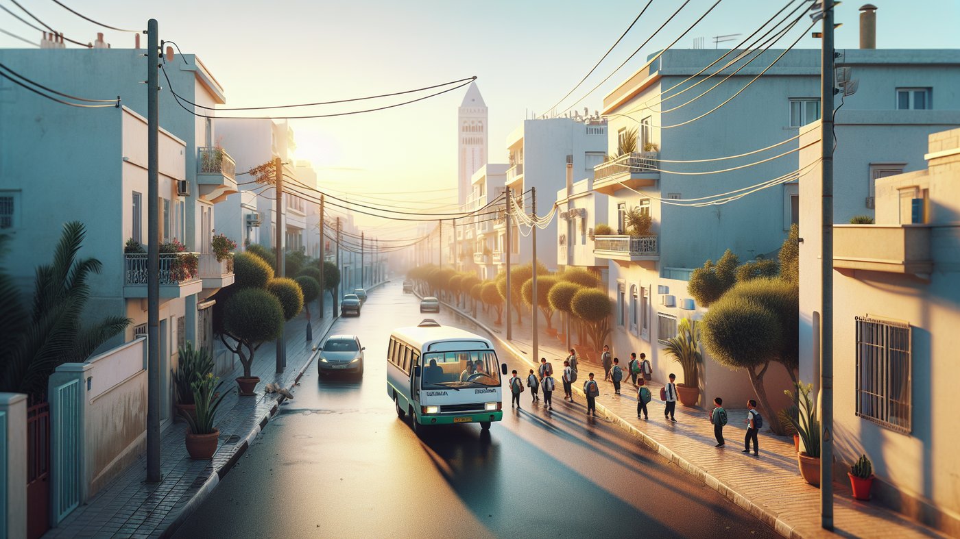 النقل المدرسي في تونس: حل آمن لأطفالك