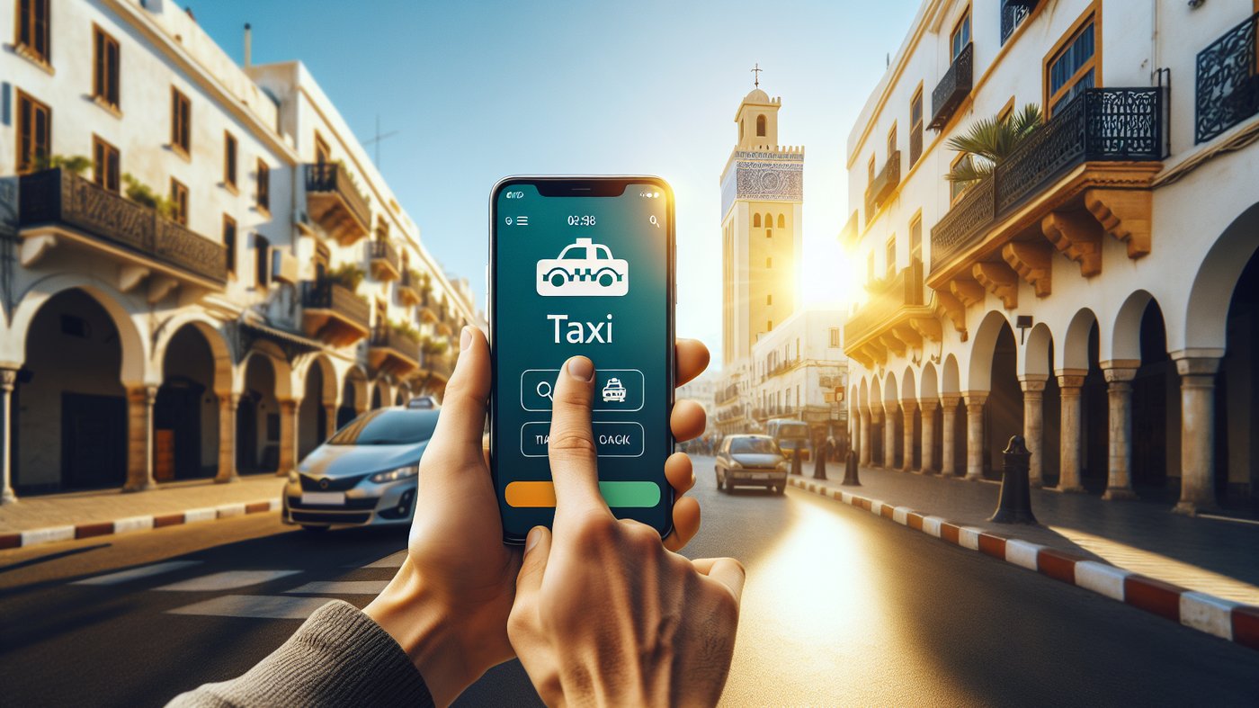 Wie man ein Taxi mit E-Taxi bucht
